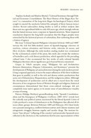 More Hispanic Than We Admit 3, Quincentennial Edition, 1521–1820 Filipino and Spanish Interactions over the Centuries