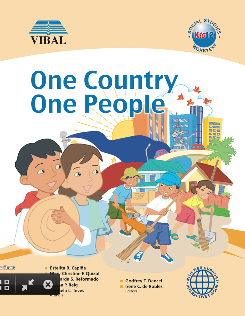 One Country, One People K-12 Grade 3