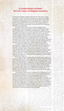 El Periodismo Filipino, 1811-1910 The First Century of Philippine Journalism