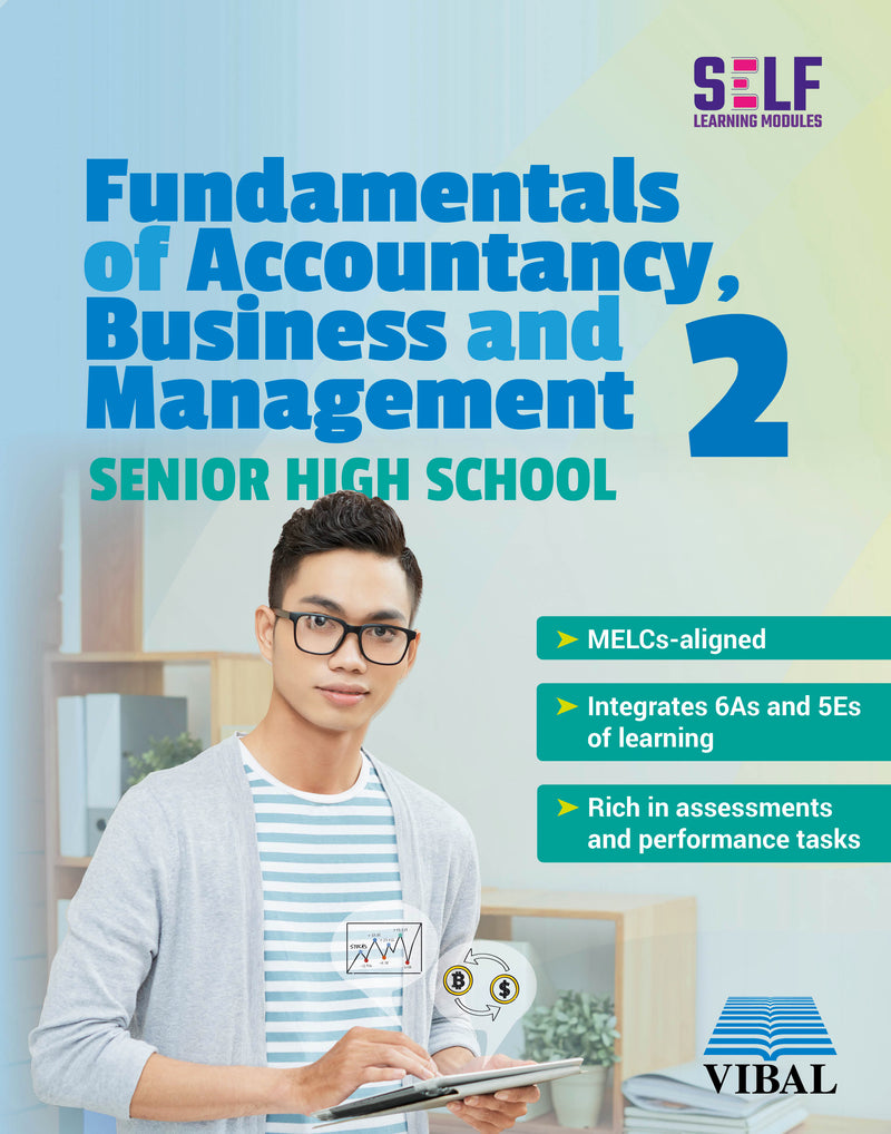 Self-Learning Modules: Fundamentals of Accountancy , Business and Management 2