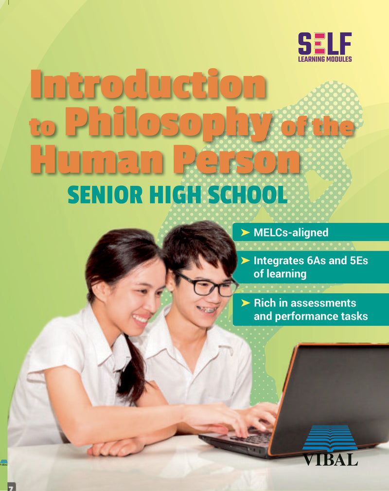 Self-Learning Modules: Introduction of Philosophy of the Human Person