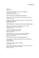 More Tomboy, More Bakla Than We Admit: Insights into Sexual and Gender Diversity in Philippine Culture, History, and Politics