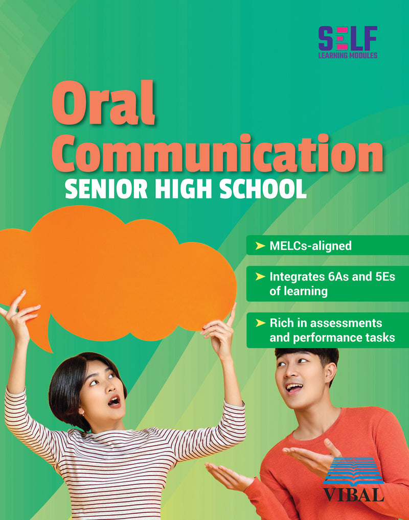 Self-Learning Modules: Oral Communication
