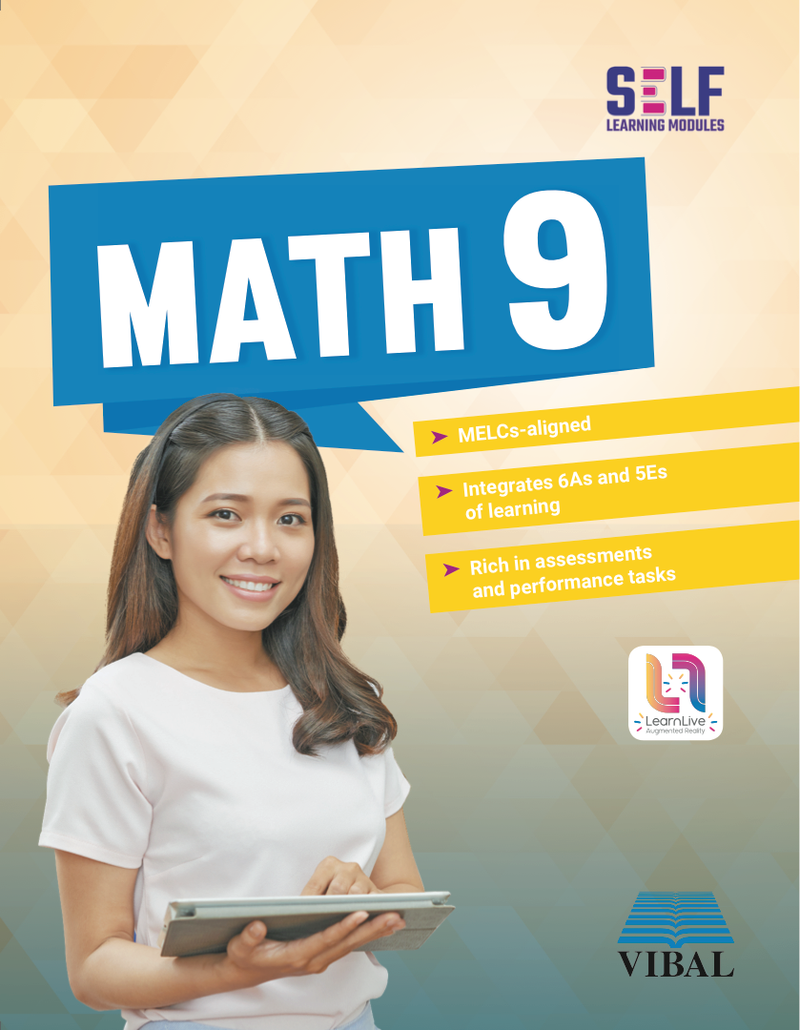 Self-Learning Modules: Math Grade 9 (Quarter 1-4)